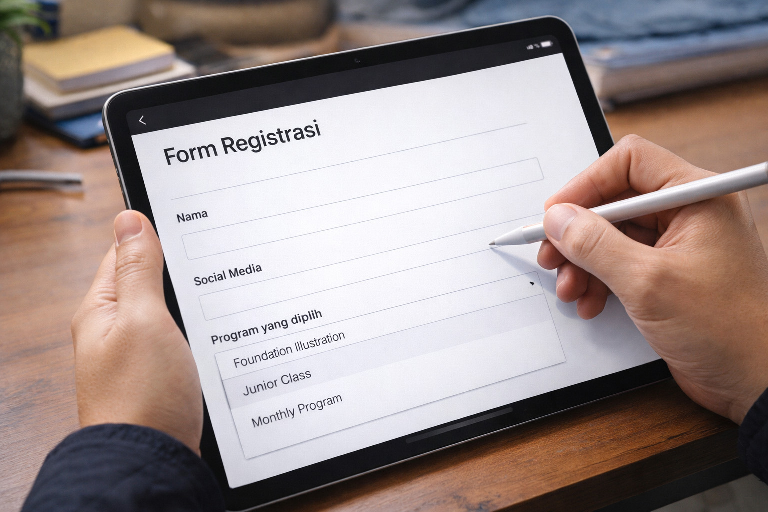 Proses belajar digital di Creativo School